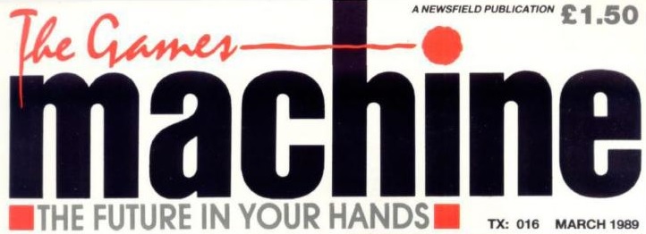 the games machine magazine rivista title