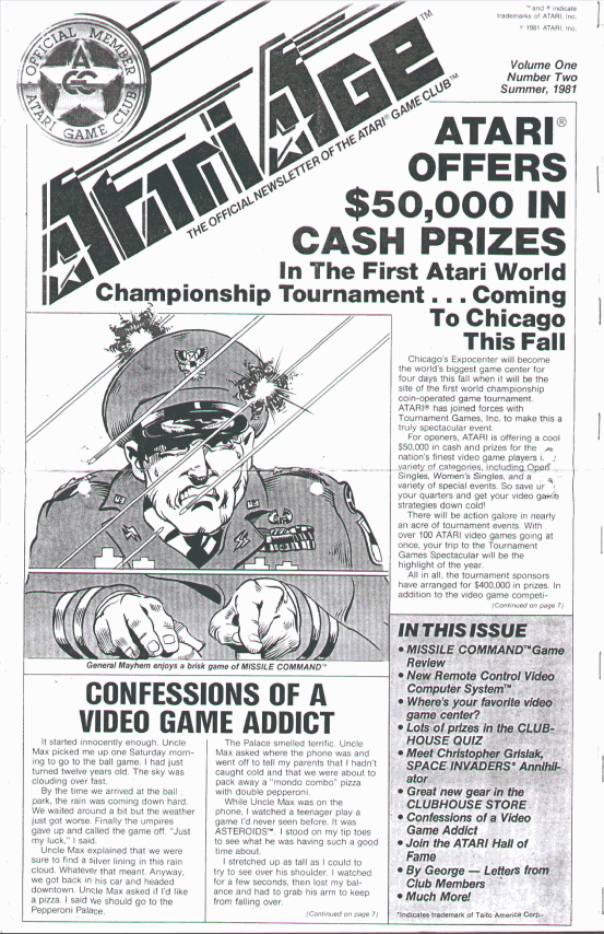 Atari Age Newsletter 2